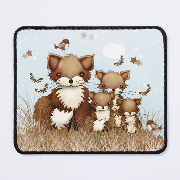 Item preview, Little Foxes Whimsical Woodland Family designed and sold by Karin Taylor.