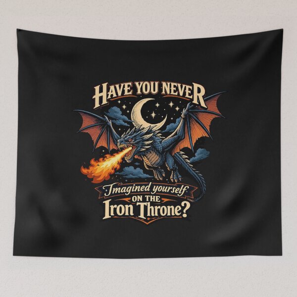 Item preview, Winged Reptile Hot Breath Dark Sky Graphic designed and sold by Tsugraf Designs.