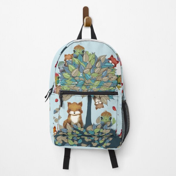 Item preview, Whimsical Friendship Tree with Cute Fox and Woodland Birds designed and sold by Karin Taylor.