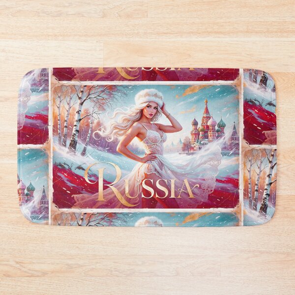 Item preview, Russian Winter Pinup Blonde Crown designed and sold by HappyOops.