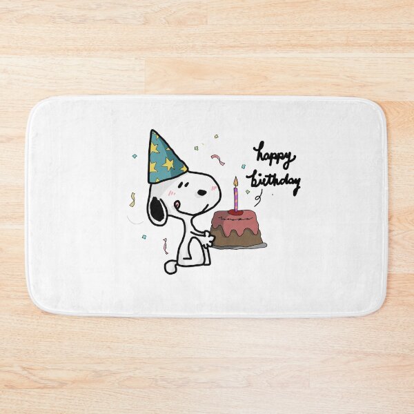 Item preview, Happy birthday snoopy designed and sold by Katyslittlestickershop.