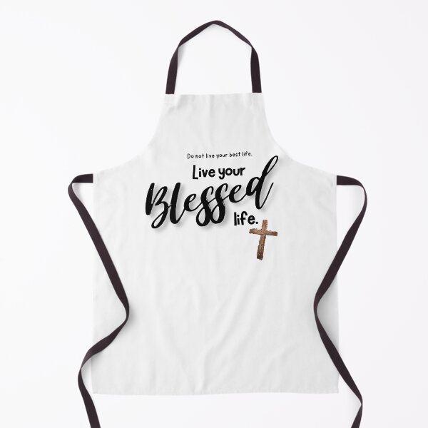Item preview, Live your Blessed life - black designed and sold by Cane & Abel Creations ..