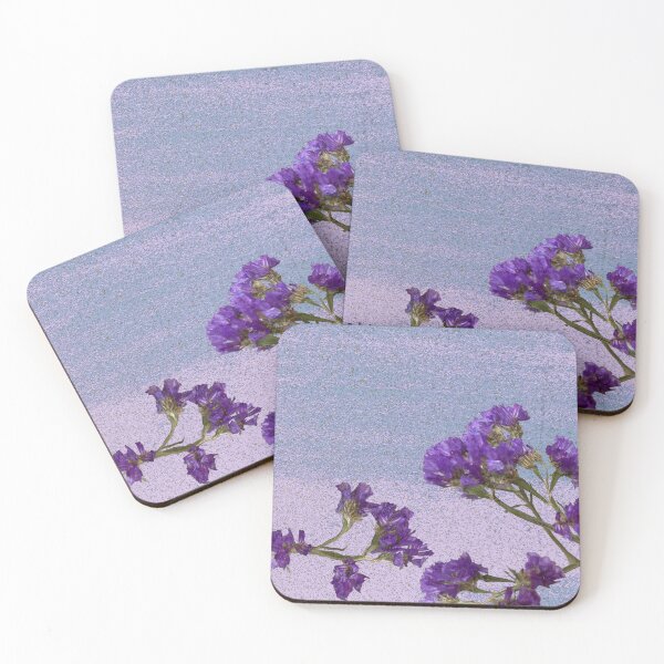 Item preview, Purple wildflowers pastel designed and sold by RhoQA.