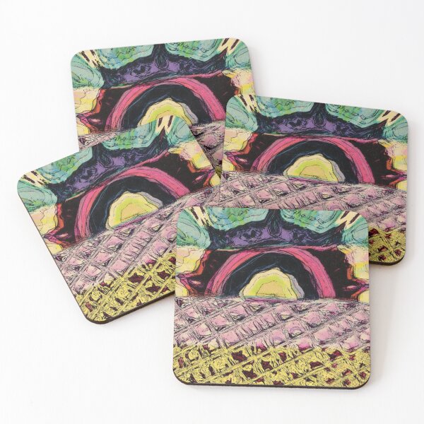 Item preview, Dark Rainbow Beach Sunset  designed and sold by Duke and Dutchess Creations .