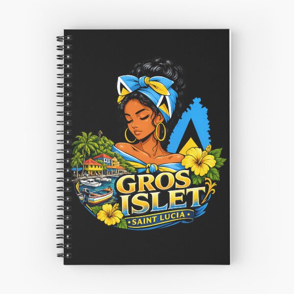 Item preview, Gros ilet Saint Lucia Messy bun with Flag Bow designed and sold by scicilysimonee.