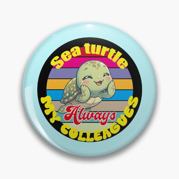 Item preview, Sea turtles are my friends -my colleagues- designed and sold by LOVEARTDESIGN.