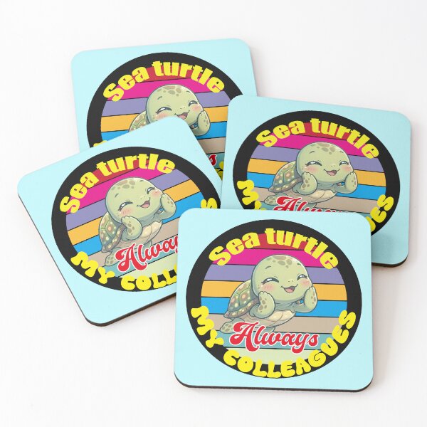 Item preview, Sea turtles are my friends -my colleagues- designed and sold by LOVEARTDESIGN.