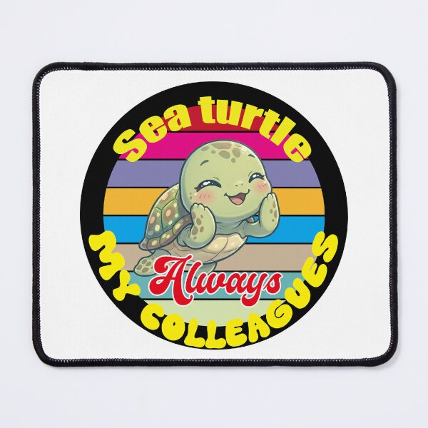 Item preview, Sea turtles are my friends -my colleagues- designed and sold by LOVEARTDESIGN.