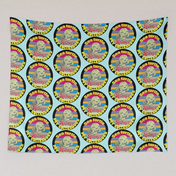 Item preview, Sea turtles are my friends -my colleagues- designed and sold by LOVEARTDESIGN.
