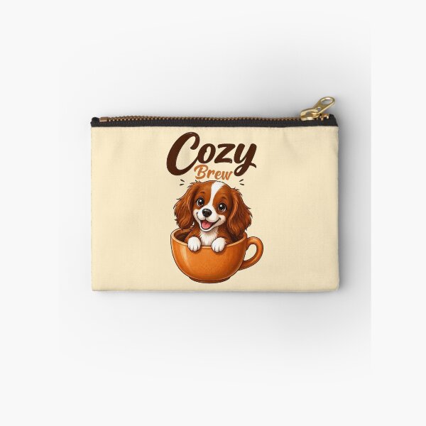 Item preview, Cozy Brew Cute Coffee Dog designed and sold by olosra.