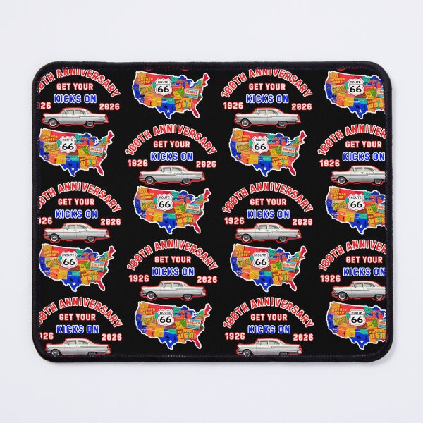 Item preview, Get Your Kicks On Route 66 100th Anniversary designed and sold by WoodburyLake.