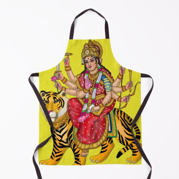 Item preview, Goddess Durga Artwork | Sacred Hindu Divine Mother Digital Art designed and sold by Harshit_Digital_Arts.