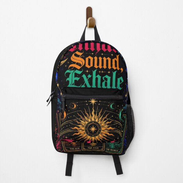 Item preview, Inhale Sound Exhale Noise Celestial Tarot Meditation Gothic Art designed and sold by Artistikastore.