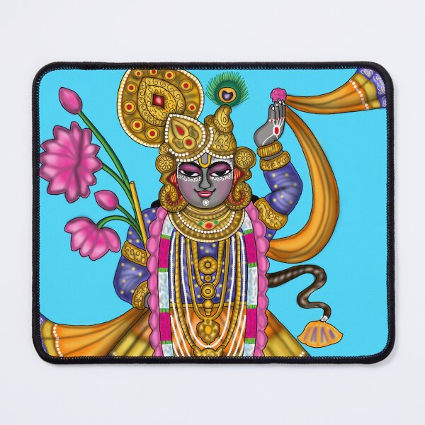 Item preview, Lord Shree Nath Artwork | Sacred Hindu Divine Digital Art Illustration designed and sold by Harshit_Digital_Arts.