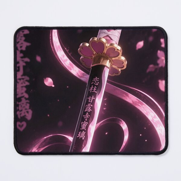 Item preview, Mitsuri Kanroji Nichirin Sword Poster | Love Hashira Demon Slayer Anime Katana Art | Sakura Aesthetic Wall Decor designed and sold by Dyan4.
