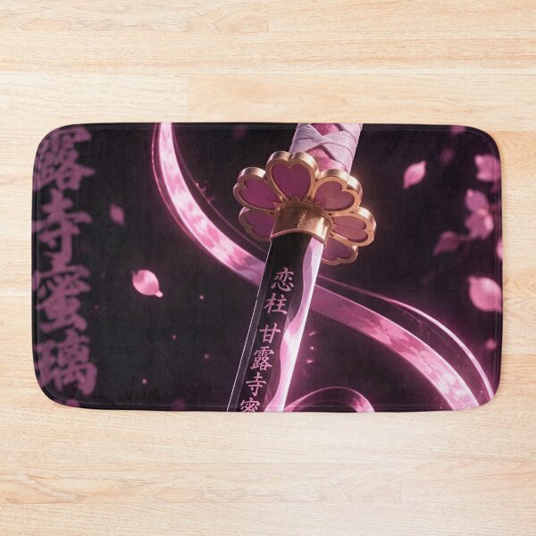 Item preview, Mitsuri Kanroji Nichirin Sword Poster | Love Hashira Demon Slayer Anime Katana Art | Sakura Aesthetic Wall Decor designed and sold by Dyan4.