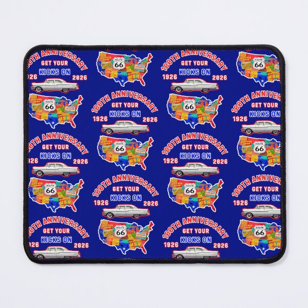Item preview, Get Your Kicks On Route 66 100th Anniversary designed and sold by WoodburyLake.