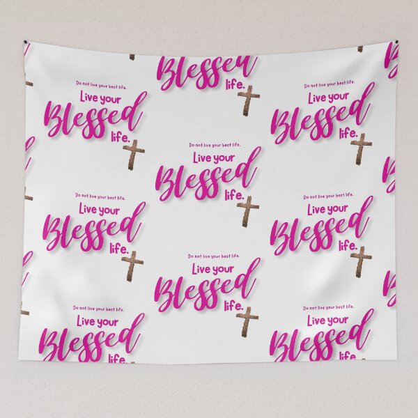 Item preview, Live your Blessed life - berry designed and sold by Cane & Abel Creations ..