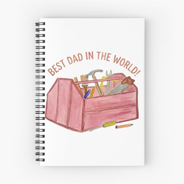 Item preview, Best Dad in the World Watercolor Heart Father's Day Gift designed and sold by DIY by Daphne Co..
