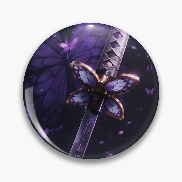 Item preview, Shinobu Kocho Nichirin Sword Poster | Insect Hashira Demon Slayer Anime Katana Art | Butterfly Aesthetic Wall Decor designed and sold by Dyan4.