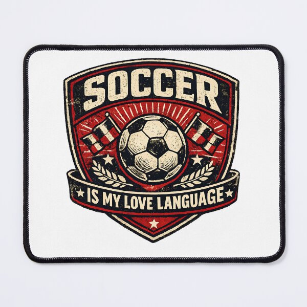 Item preview, Soccer is My Love Language designed and sold by MimsTees.