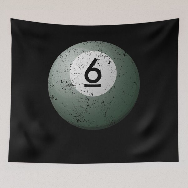 Item preview, Pool Table Balls 6 Customized Billiards Balls designed and sold by shoppzee.