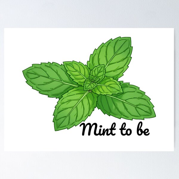 Item preview, Mint To Be designed and sold by WrenAndWhimsy.