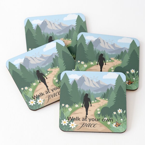 Item preview, Walk at Your Own Pace – Colorful Forest Adventure designed and sold by Satech Creative Hands.