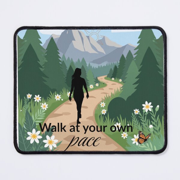 Item preview, Walk at Your Own Pace – Colorful Forest Adventure designed and sold by Satech Creative Hands.