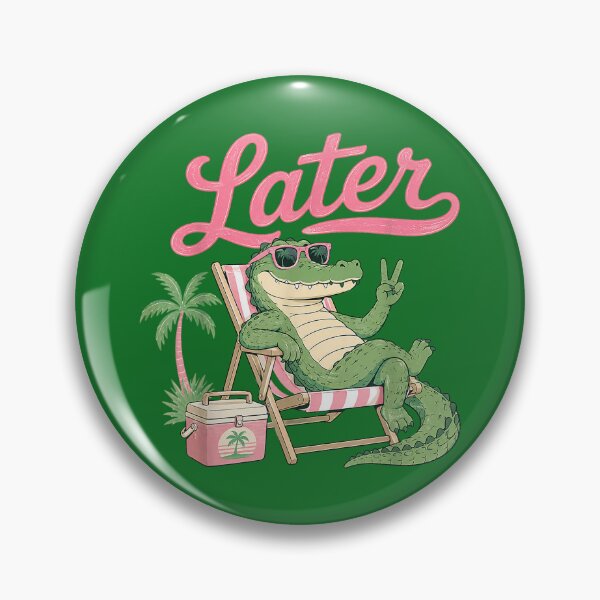 Item preview, Teacher Summer Alligator See You Later Last Day of School designed and sold by AliesKaruta.