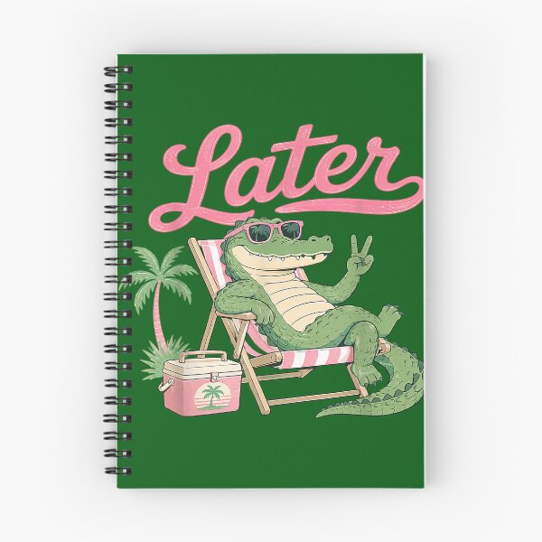 Item preview, Teacher Summer Alligator See You Later Last Day of School designed and sold by AliesKaruta.