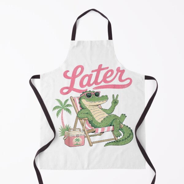 Item preview, Teacher Summer Alligator See You Later Last Day of School designed and sold by AliesKaruta.