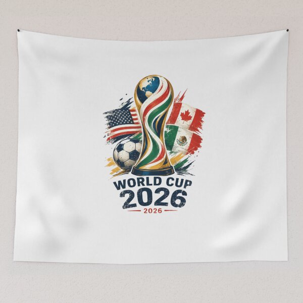 Item preview, World Cup 2026 USA Canada Mexico Soccer Football Fans designed and sold by JonesFlora2025.