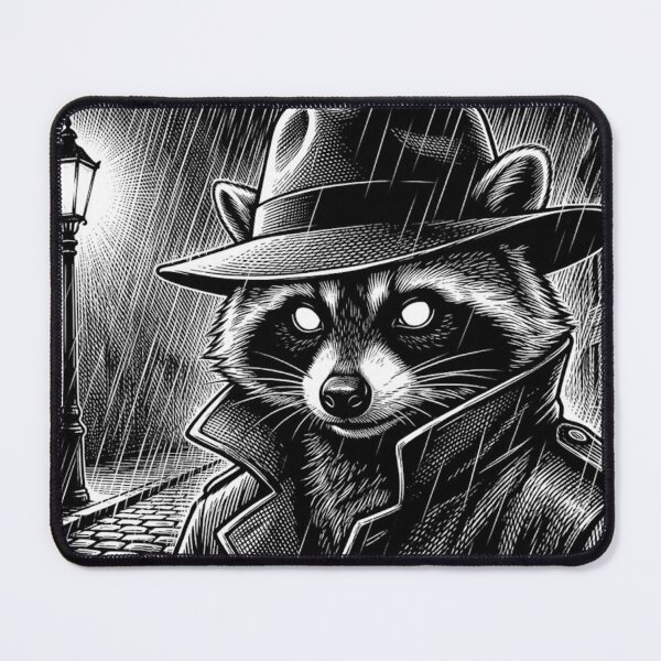 Item preview, Détective raccon vip designed and sold by Marketflowcreation .