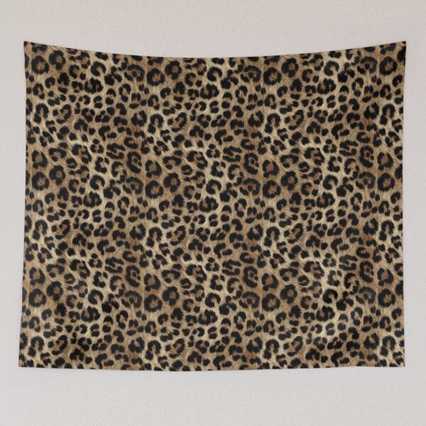 Item preview, Realistic Leopard Print Faux Fur Texture designed and sold by arteresting-art.