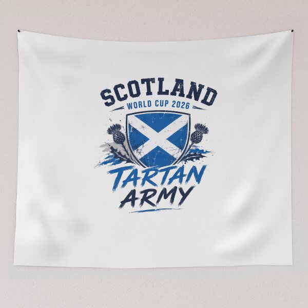Item preview, Scotland World Cup 2026 Tartan Army Scottish Football Supporters designed and sold by JonesFlora2025.