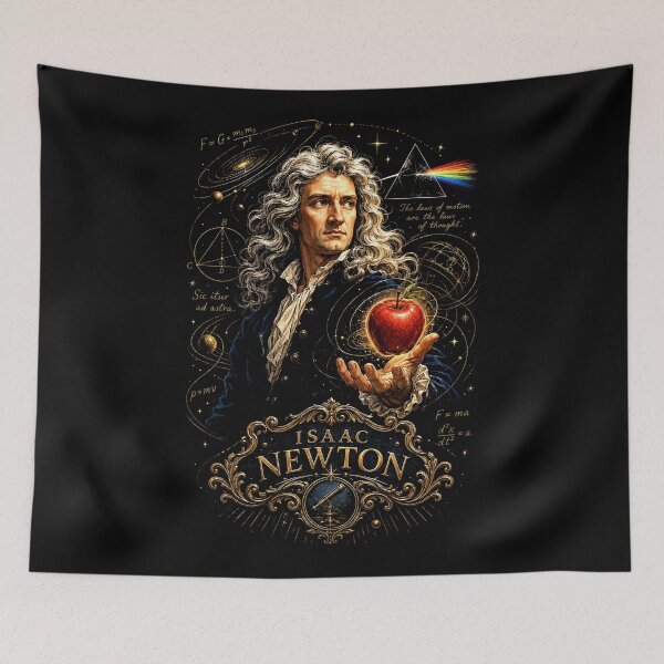 Item preview, Isaac Newton designed and sold by DrFumaStone.