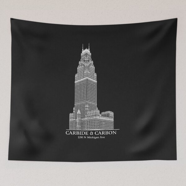 Item preview, Carbide & Carbon building on North Michigan Avenue, Chicago designed and sold by Rue Market.