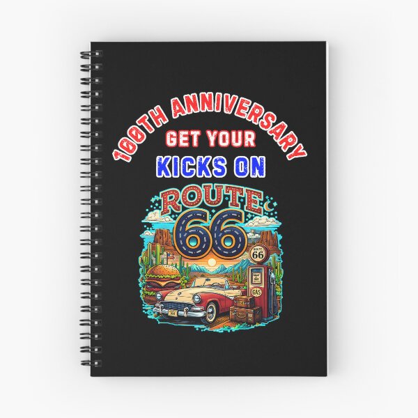 Item preview, Get Your Kicks On Route 66 100th Anniversary designed and sold by WoodburyLake.