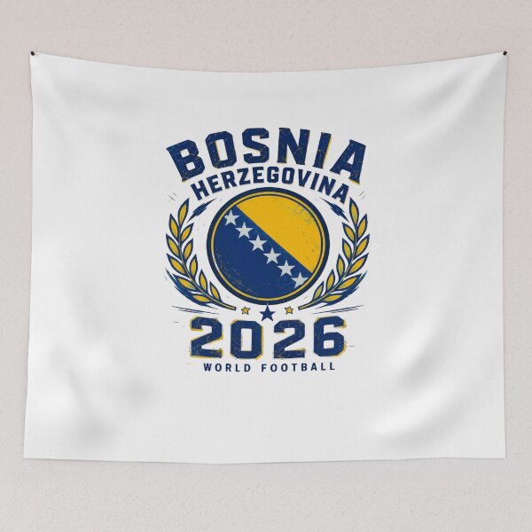 Item preview, Bosnia Herzegovina 2026 World Football Bosnian National Team Supporter designed and sold by JonesFlora2025.