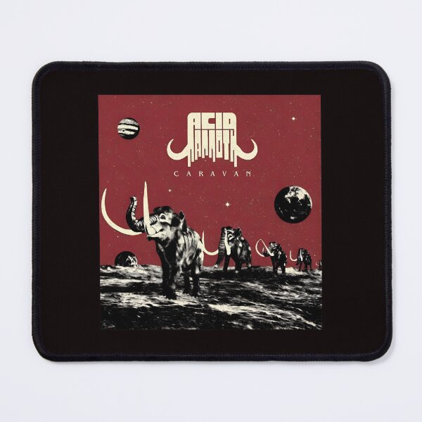 Item preview, Retro Space Mammoths Caravan designed and sold by BLACK-omerta.