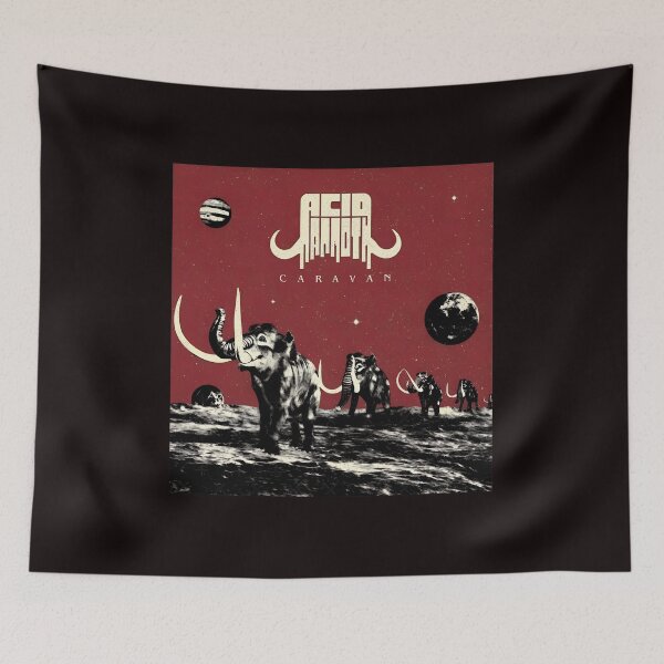 Item preview, Retro Space Mammoths Caravan designed and sold by BLACK-omerta.