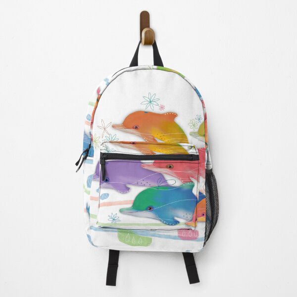 Item preview, Rainbow of Dolphins Playful Pod designed and sold by Karin Taylor.