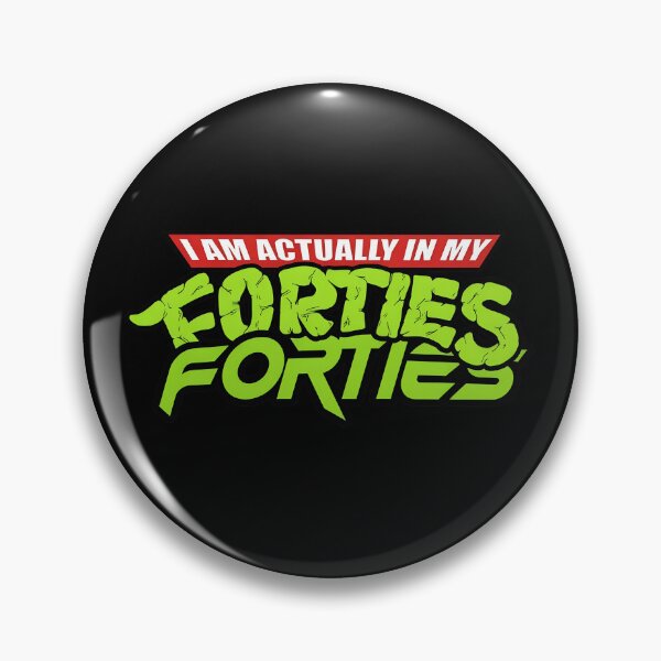 Item preview, Forty Age Milestone Retro Fun Statement designed and sold by FAN-TO-MANDALA.