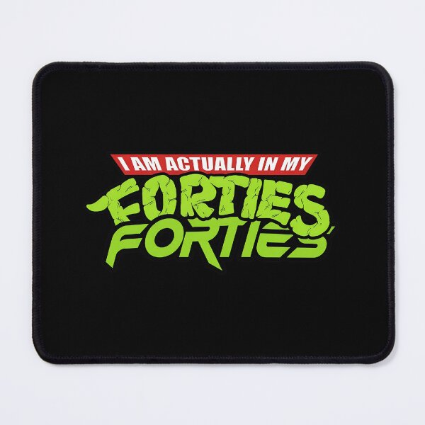 Item preview, Forty Age Milestone Retro Fun Statement designed and sold by FAN-TO-MANDALA.
