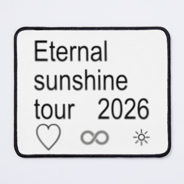 Item preview, eternal sunshine tour designed and sold by HoneymoonStudio.