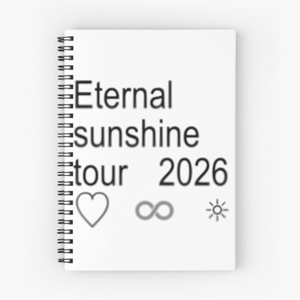 Item preview, eternal sunshine tour designed and sold by HoneymoonStudio.