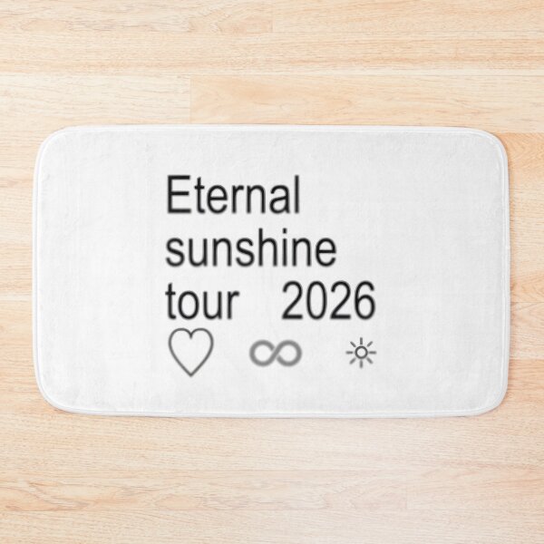 Item preview, eternal sunshine tour designed and sold by HoneymoonStudio.