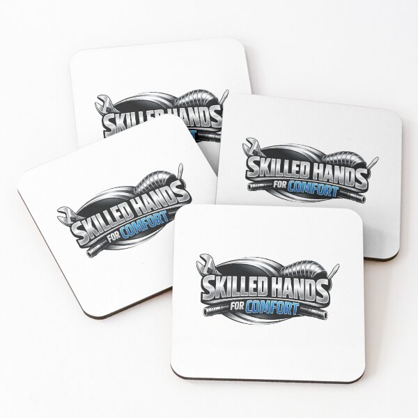 Item preview, Skilled Hands for Comfort HVAC Technician Pride Logo Design designed and sold by FrozenHeat97.