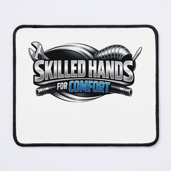 Item preview, Skilled Hands for Comfort HVAC Technician Pride Logo Design designed and sold by FrozenHeat97.
